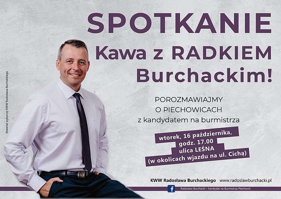 Kolejne spotkania z Radosławem Burchackim.