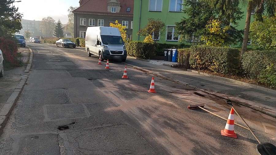 Kolejna kradzież paliwa. Tym razem na ul. Wyspiańskiego