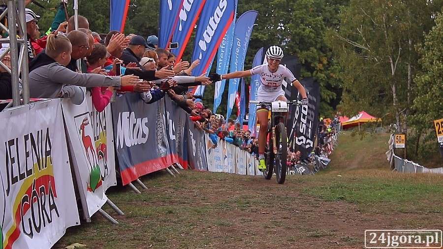 Rowerowe święto w Jeleniej Górze. Maja Włoszczowska na podium!