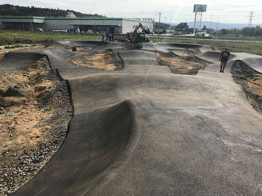 Pumptrack prawie gotowy!