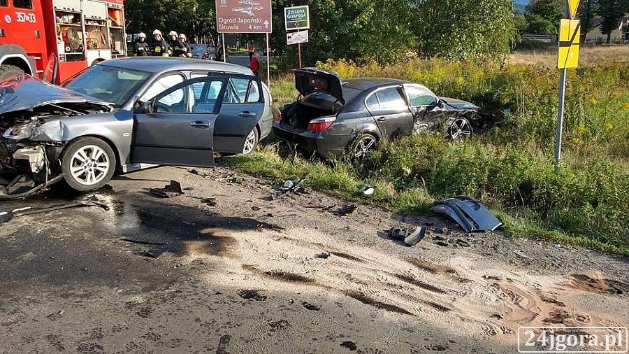 Groźny wypadek w Podgórzynie