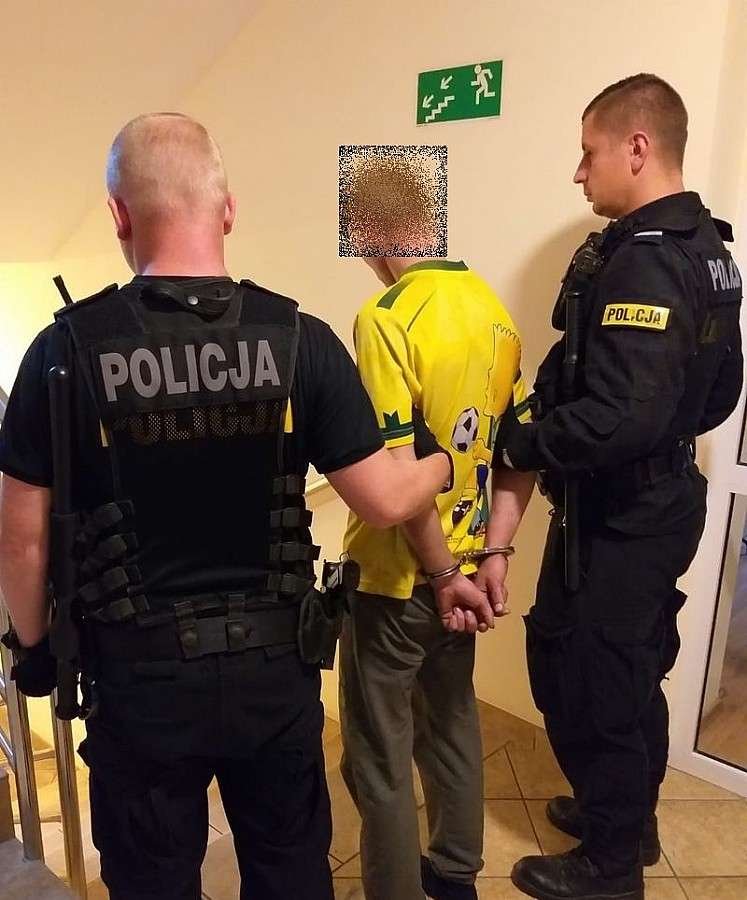 Aresztowany za serię kradzieży kamer monitoringu.