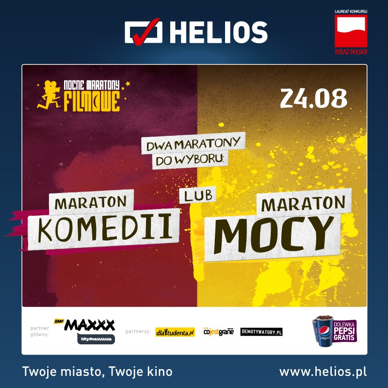 Podwójny Maraton w kinach Helios!