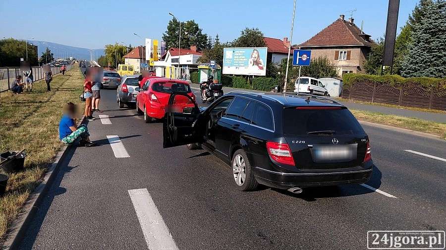 Karambol na Jana Pawła - dwóch kierowców winnych.