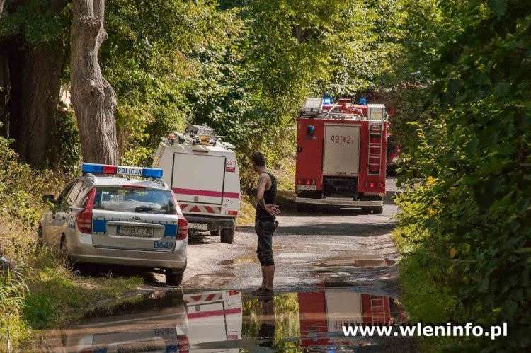 Pożar budynku wielorodzinnego w Pilchowicach