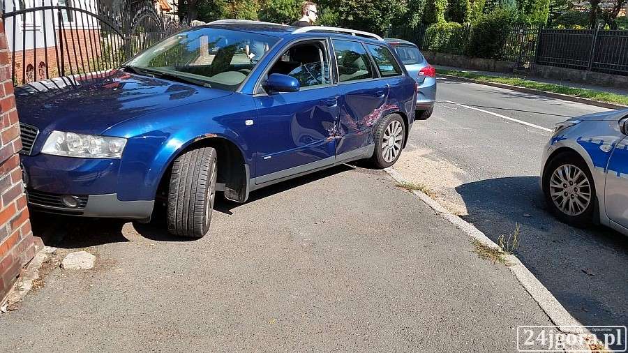 Zderzenie na skrzyżowaniu Mickiewicza i Krasickiego