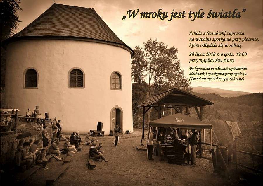 Koncert przy kaplicy Św. Anny w Sosnówce