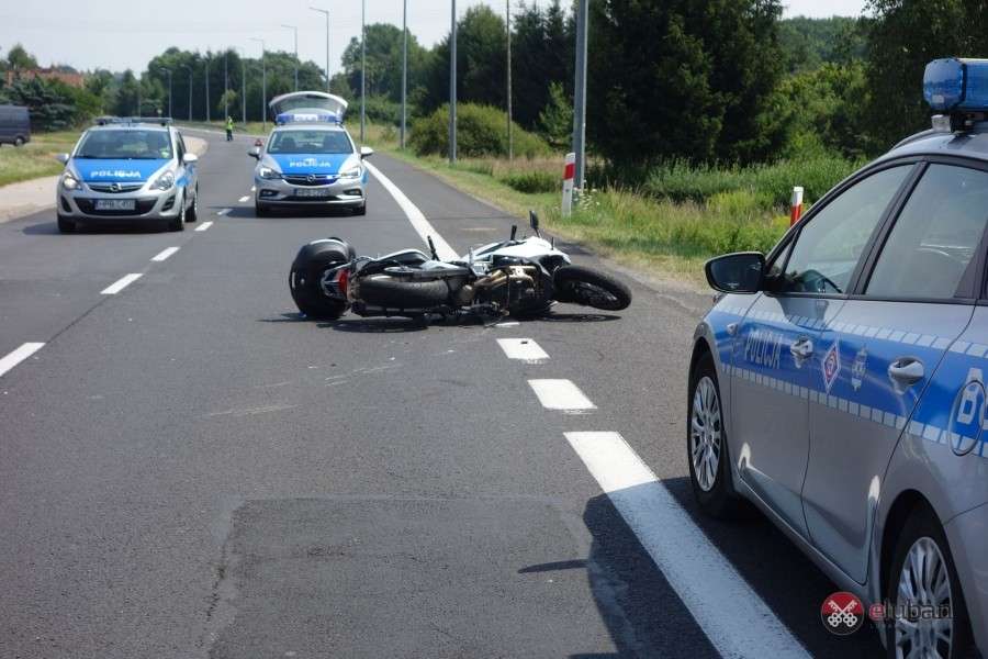 Potrącenie motocyklistów