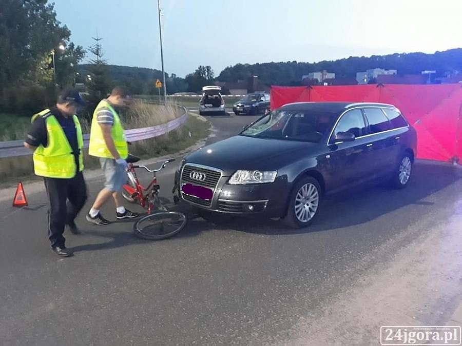 Śmiertelne potrącenie rowerzystki	