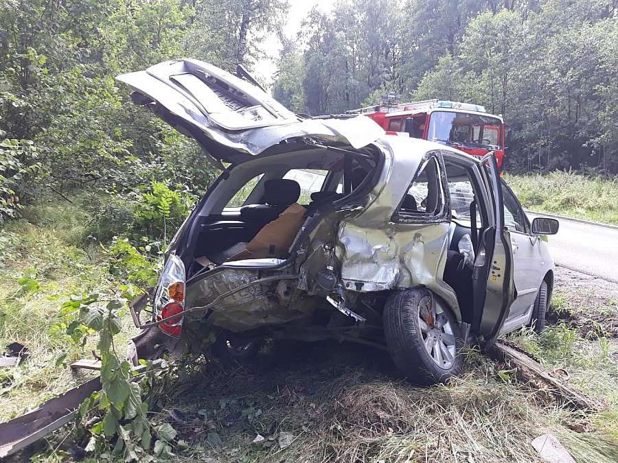 Śmiertelny wypadek na DK30