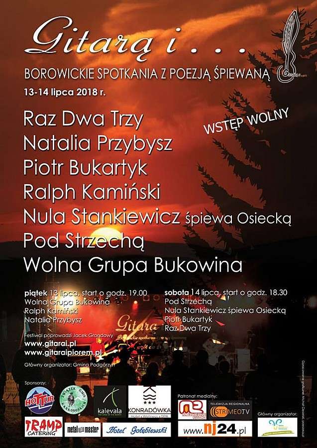 Gitarą i ... już dziś w Borowicach