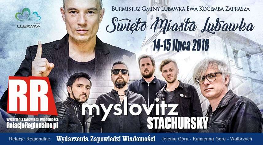 Myslovitz i Stachursky na Święcie Miasta Lubawka 2018