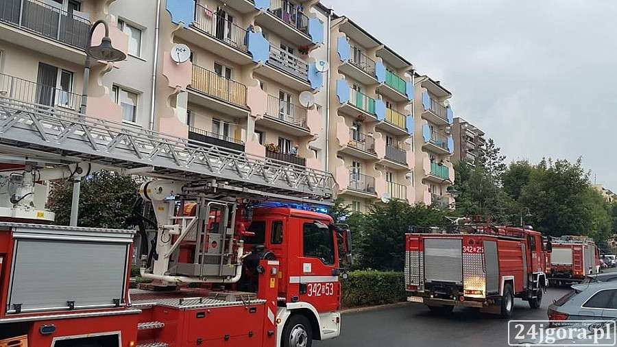 Pijany mężczyzna omal nie spowodował pożaru