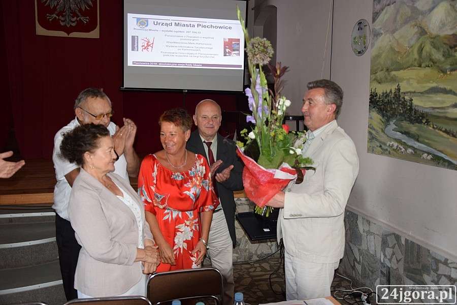 Burmistrz Piechowic z absolutorium