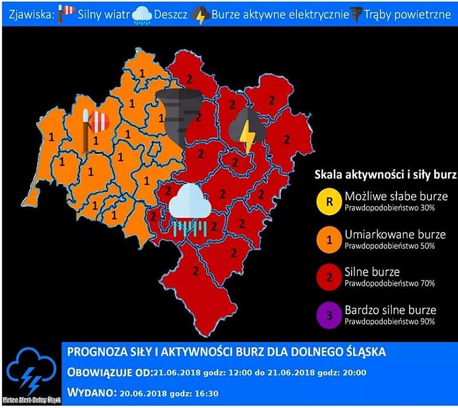 Przed nami gwałtowne załamanie pogody.