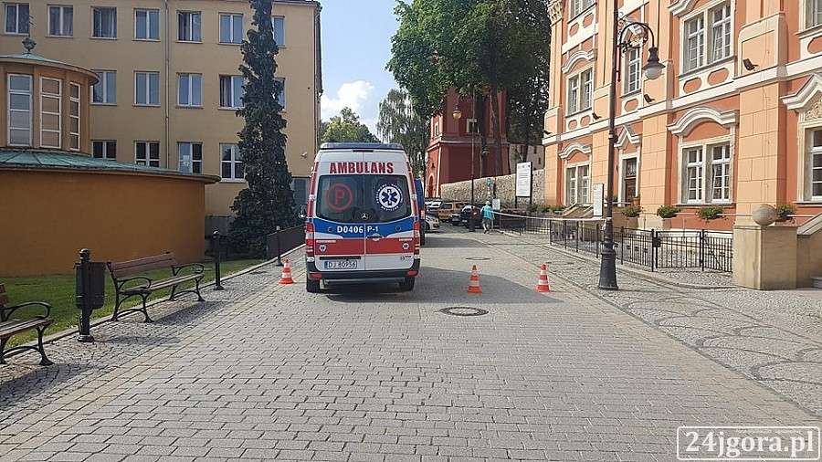Potrącenie w Cieplicach