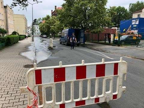 Awaria sieci wodociągowej przy ul. Teatralnej