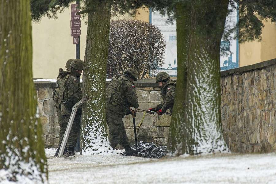 Patrol Rozminowania znów w Krzeszowie