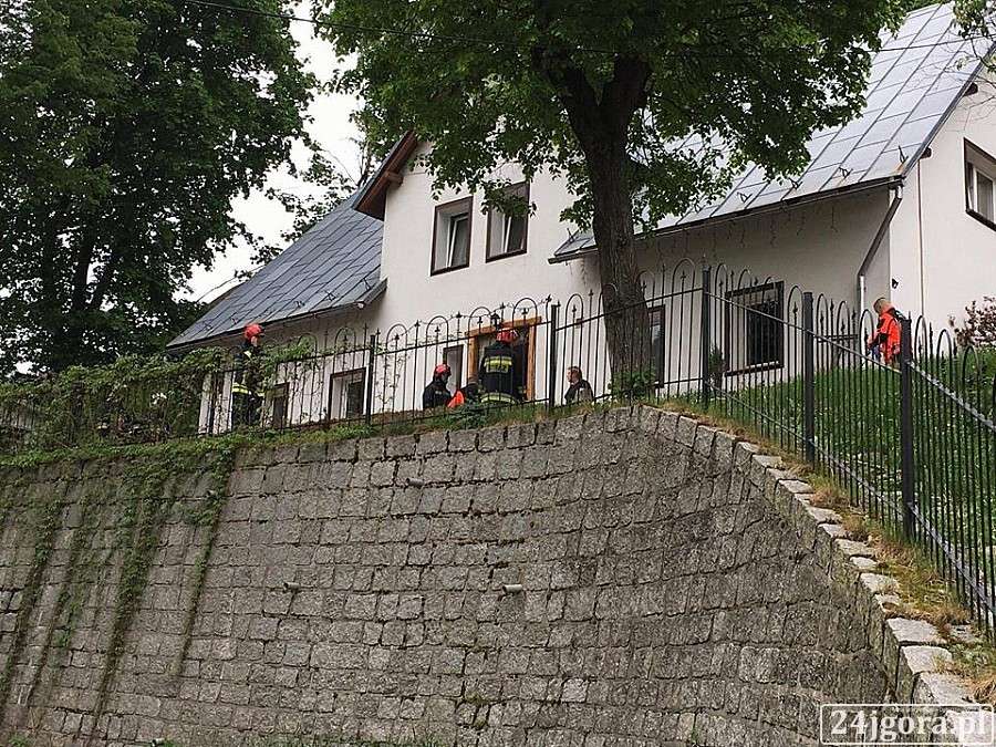 Wybuch pieca gazowego w Jagniątkowie
