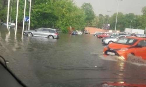 Bolesławiec pod wodą