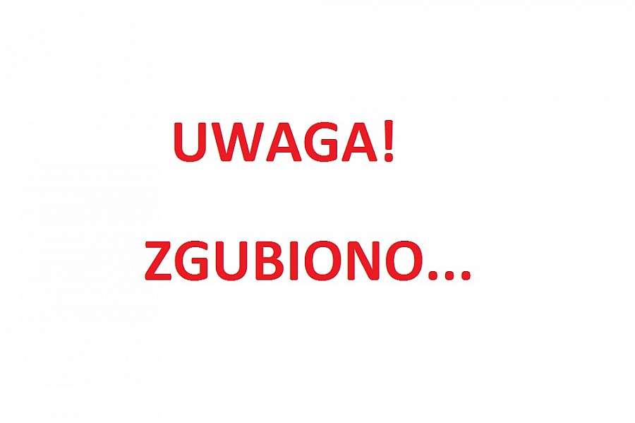 Zgubiono portfel z dokumentami