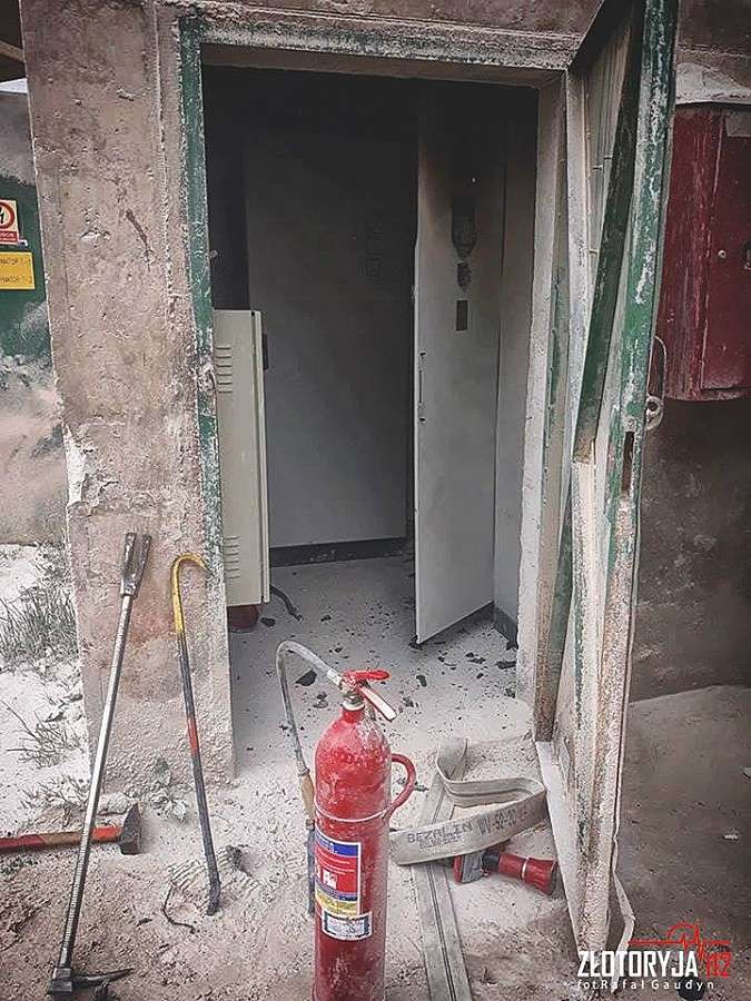 Pożar rozdzielni elektrycznej w Wojcieszowie