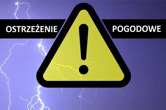 Uwaga! Mogą wystąpić gwałtowne burze z gradem!