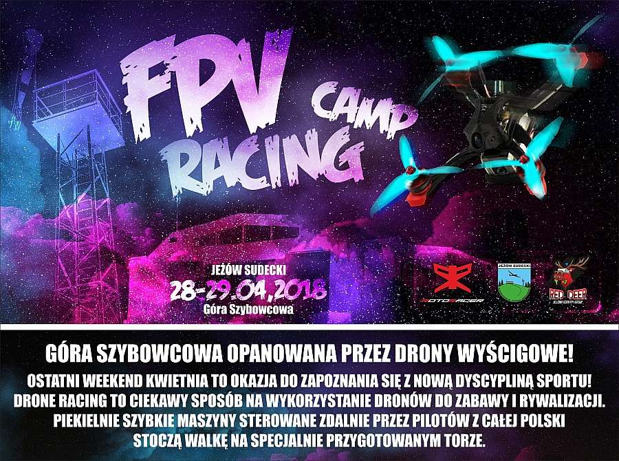Drony wyścigowe opanują Górę Szybowcową!