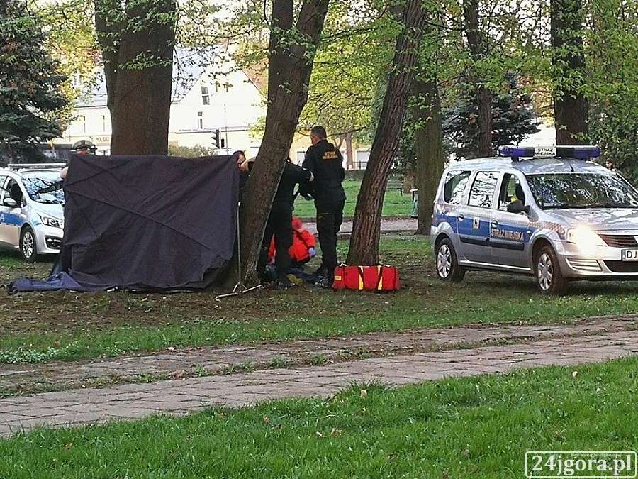 Tragedia w Parku Žižki k. Małej Poczty