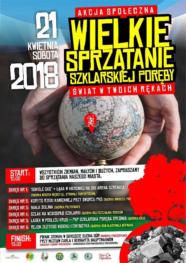 Wielkie Sprzątanie Szklarskiej Poręby
