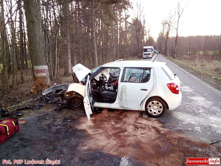 Wypadek w Bielance. Droga 364 zablokowana