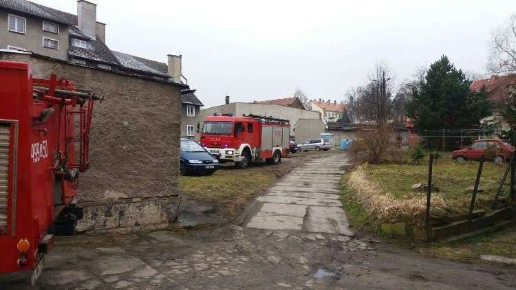 Pożar w wielkanocną niedzielę