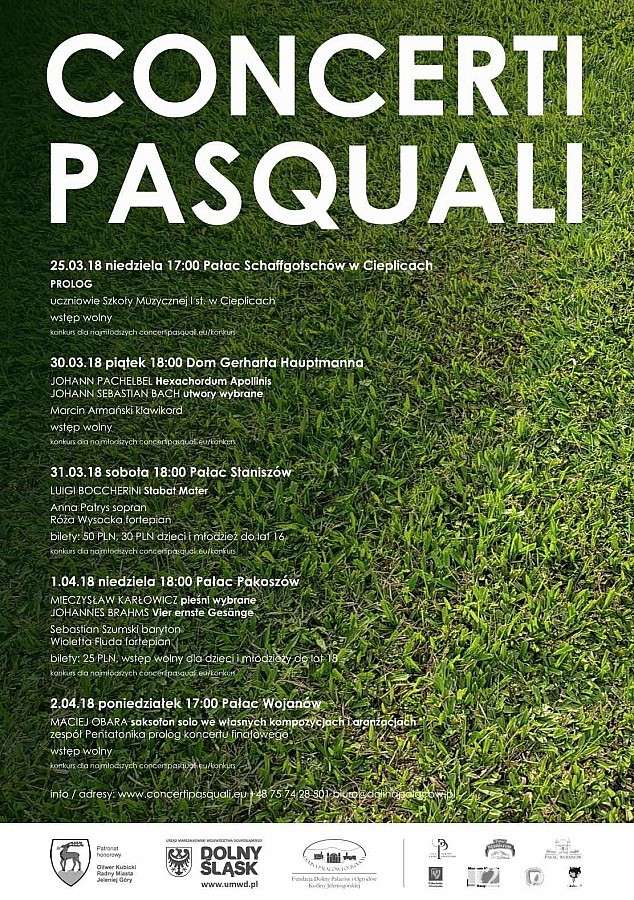 Concerti Pasquali - 10. Wielkanocny Festiwal Muzyczny w Pałacach Doliny