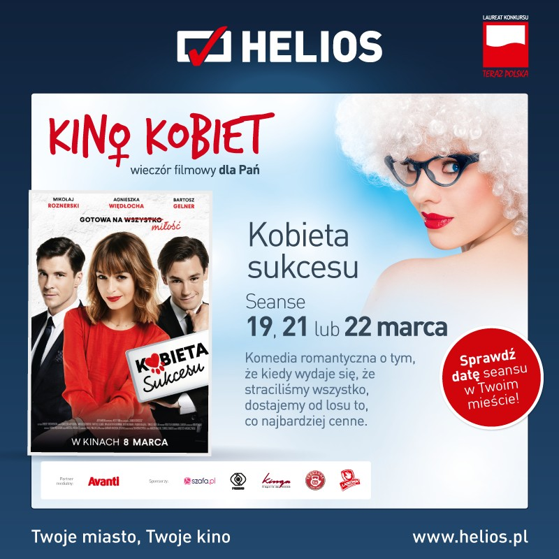 Kino Kobiet - marcowy seans tylko dla Pań!