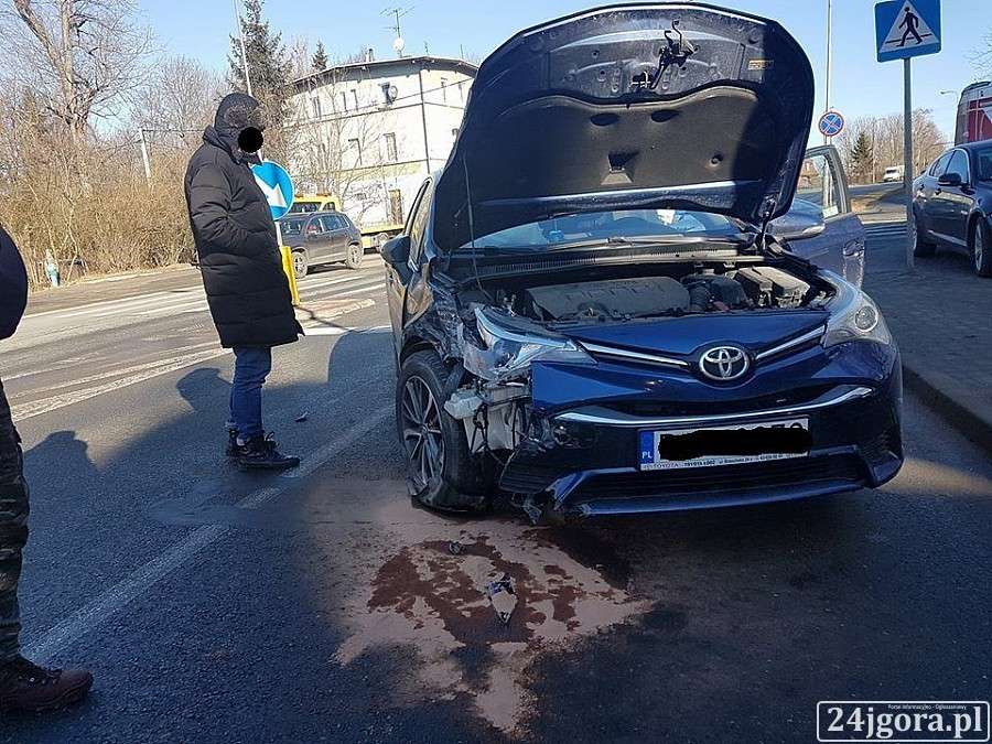 Zderzenie na ulicy Wolności. Duże utrudnienia w ruchu