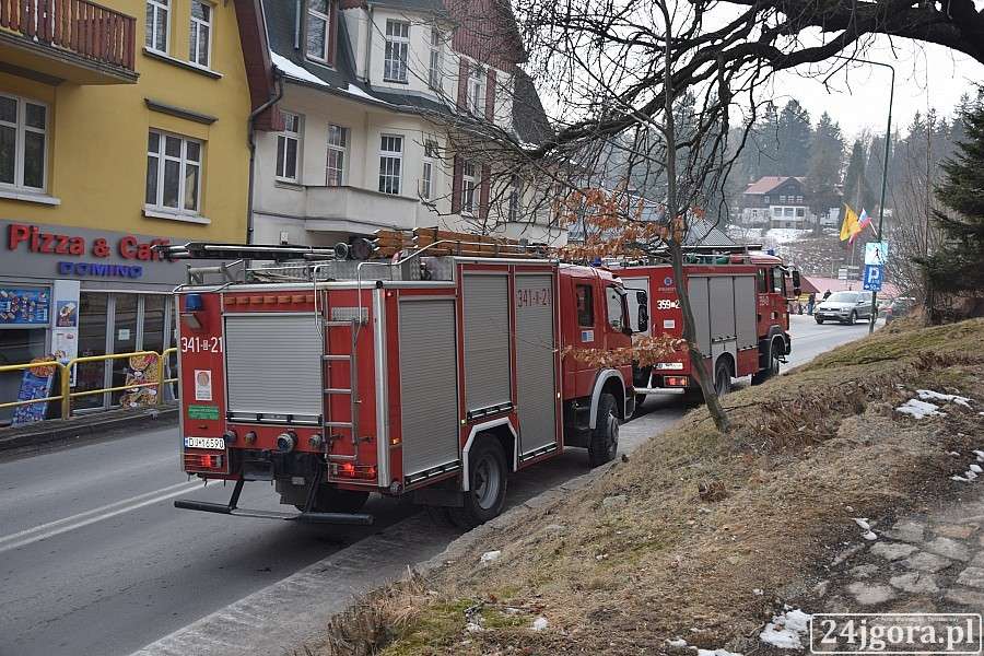 W centrum Szklarskiej Poręby ulatniał się gaz
