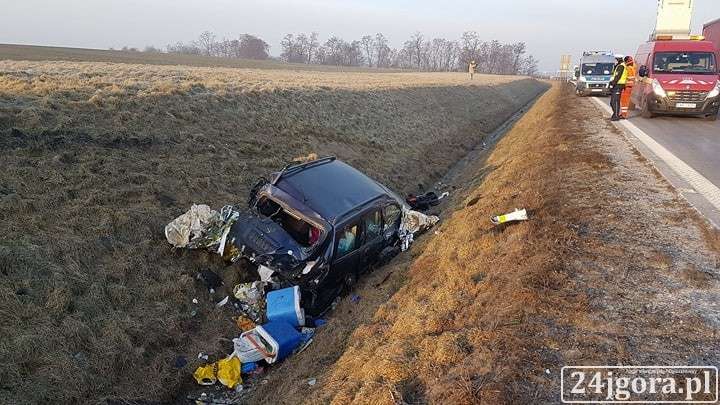 Kolejny masowy wypadek na A4 w stronę Wrocławia