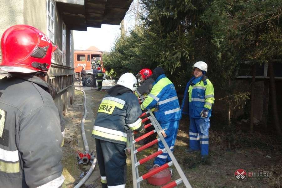 Omal nie zginął w płomieniach