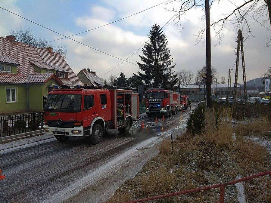 Pożar altany przy ul. Gdańskiej