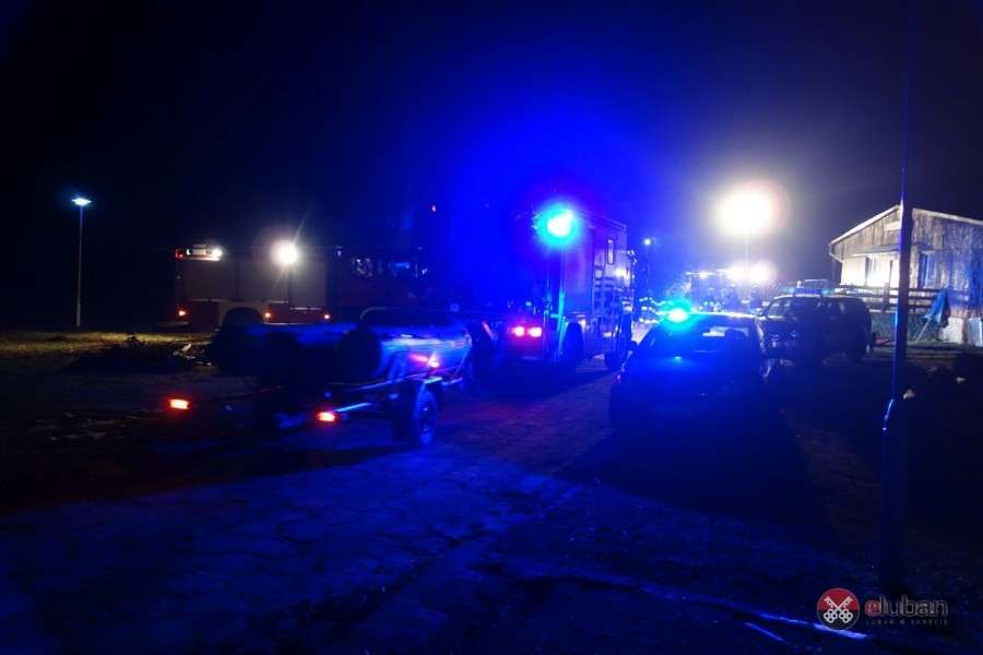 Poszukiwali wędkarza który mógł wpaść do przerębla