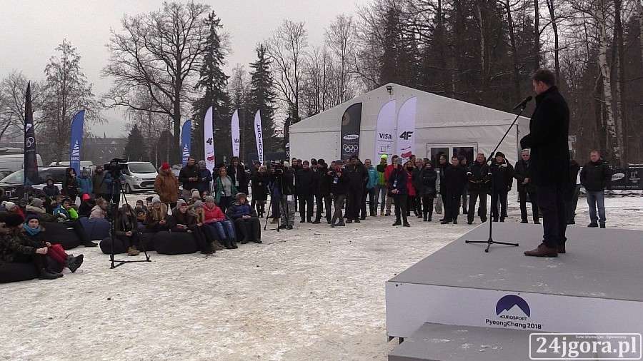 W Karpaczu otwarto Olimpijską Strefę Kibica (VIDEO)