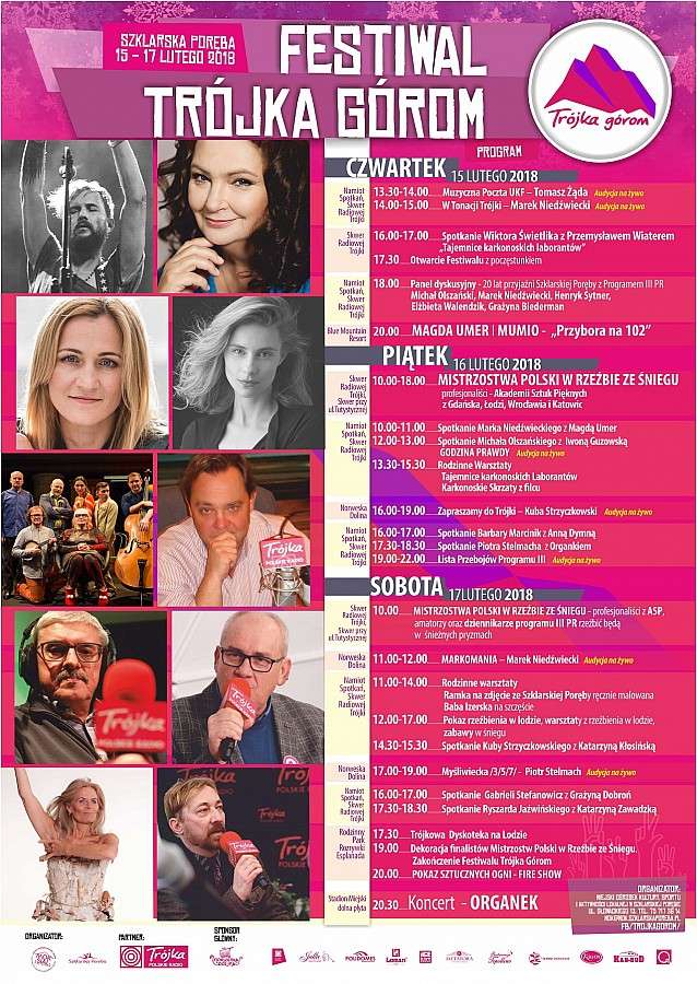 IV Festiwal Trójka Górom i Mistrzostwa Polski w Rzeźbie ze Śniegu