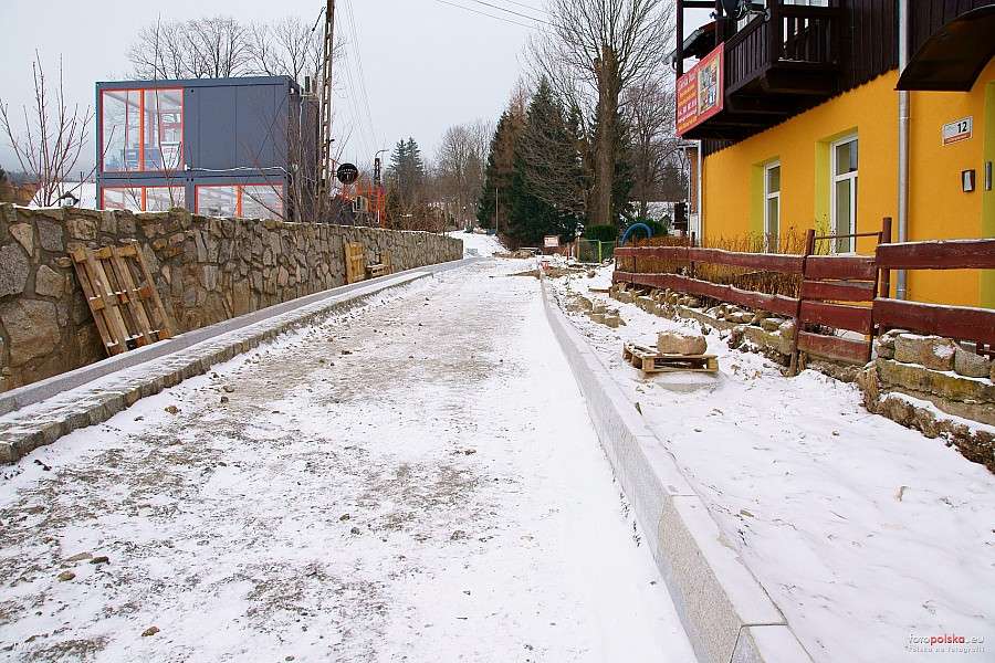 Szklarska Poręba - Remont ulicy Turystycznej potrwa do maja