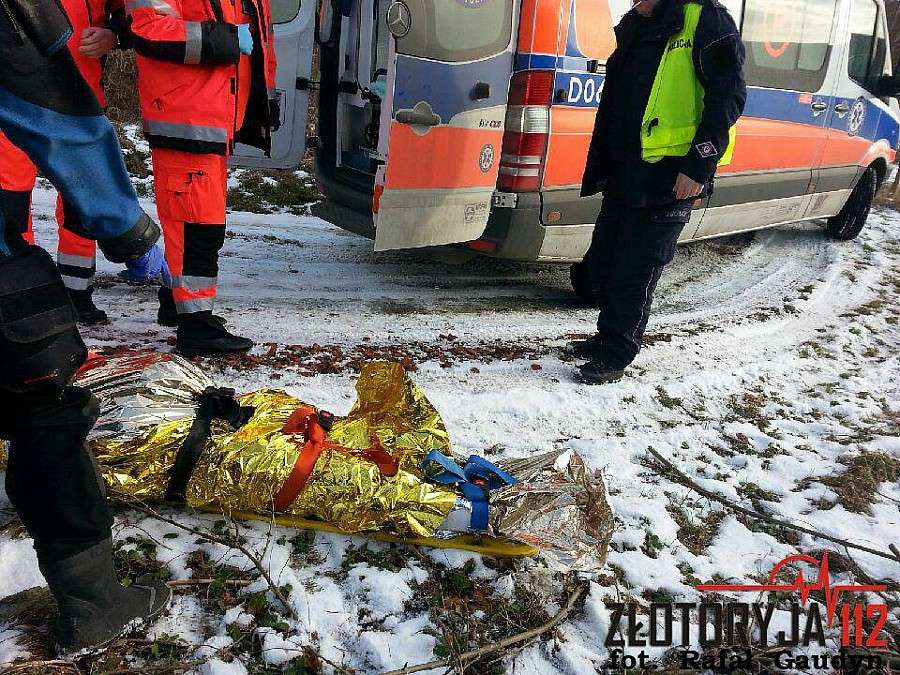 Wskoczył do rzeki i nie mógł wyjść