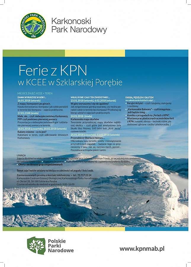 Ferie z Karkonoskim Parkiem Narodowym