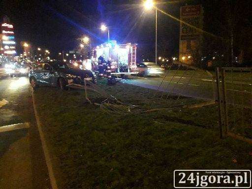 Wypadek w Alei Jana Pawła II