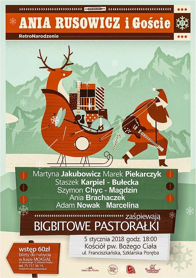 Retro Narodzenie Ania Rusowicz i Jej Goście zaśpiewają Bigbitowe Pastorałki