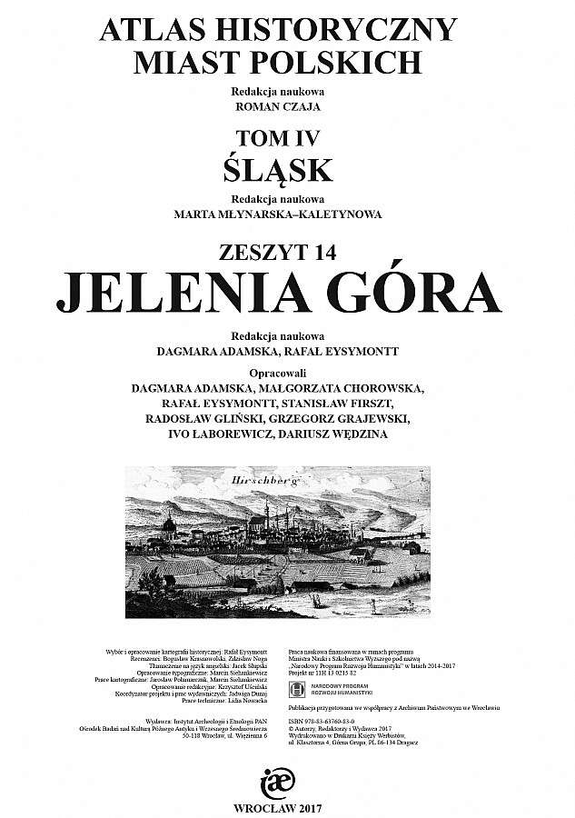 Mapy i plany Jeleniej Góry w jednej teczce