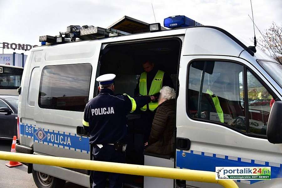 Potrącenie na przejściu dla pieszych