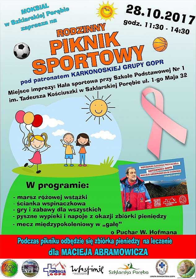 Rodzinny Piknik Sportowy w Szklarskiej Porębie
